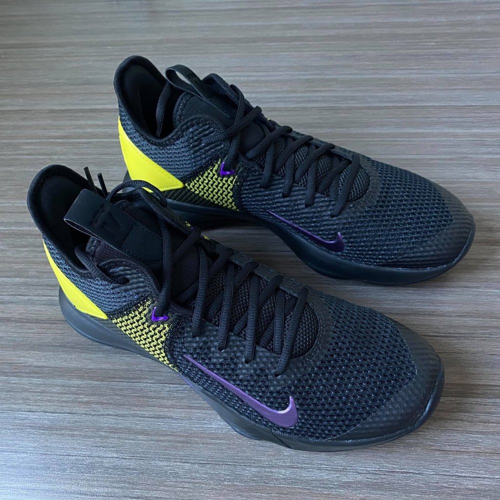 Nike LeBron Witness IV Basketball Shoes Lakers - Picture 6 of 12